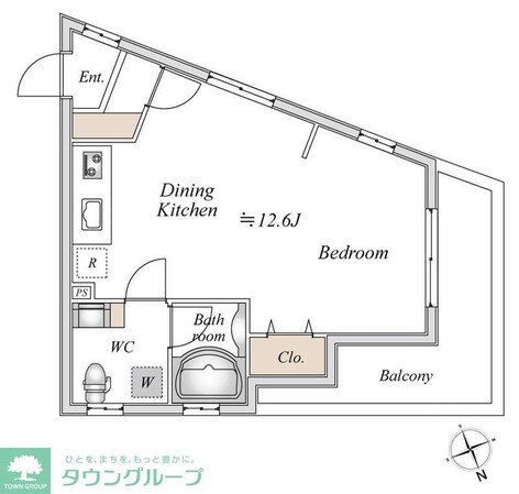 ドゥーエ阿佐ヶ谷の物件間取画像